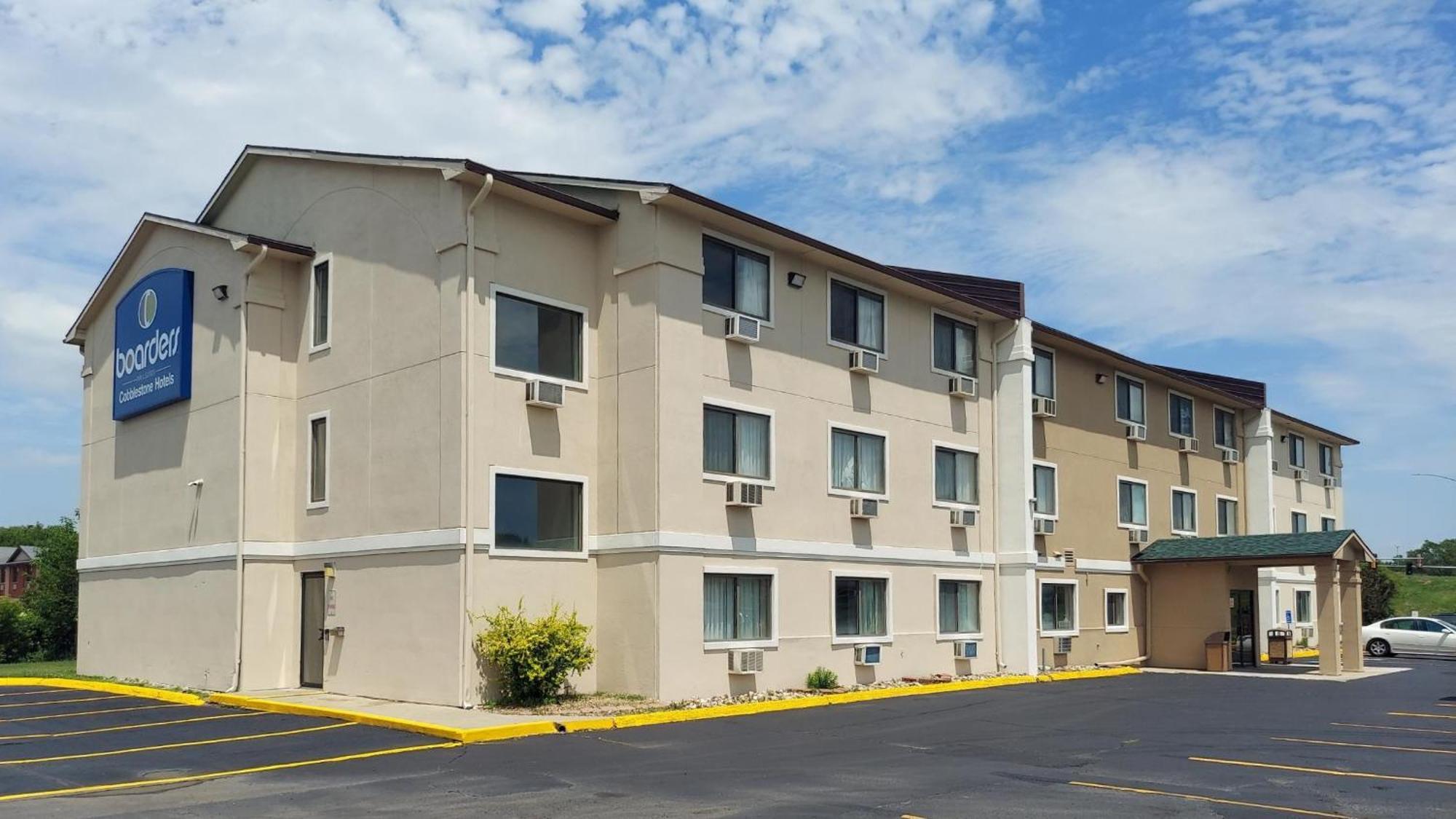 Boarders Inn & Suites By Cobblestone Hotels Waterloo Cedar Falls 外观 照片
